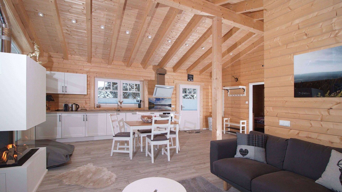 Clausthal-Zellerfeld House | Log cabin by the lake with sauna and fireplace in the middle of the Harz mountains and forests