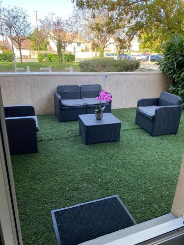 Bearn Apartment | Logement entier chambre+salon + jardin & terrasse