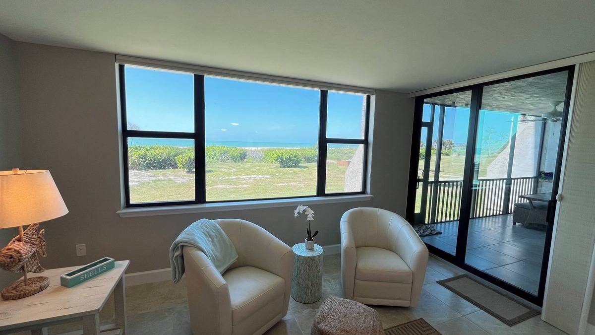 Sanibel Condo | LOGGERHEAD CAY 501🌴amazing Ocean view n🏝️Queen & Twin Spare room 🏖️ground floor