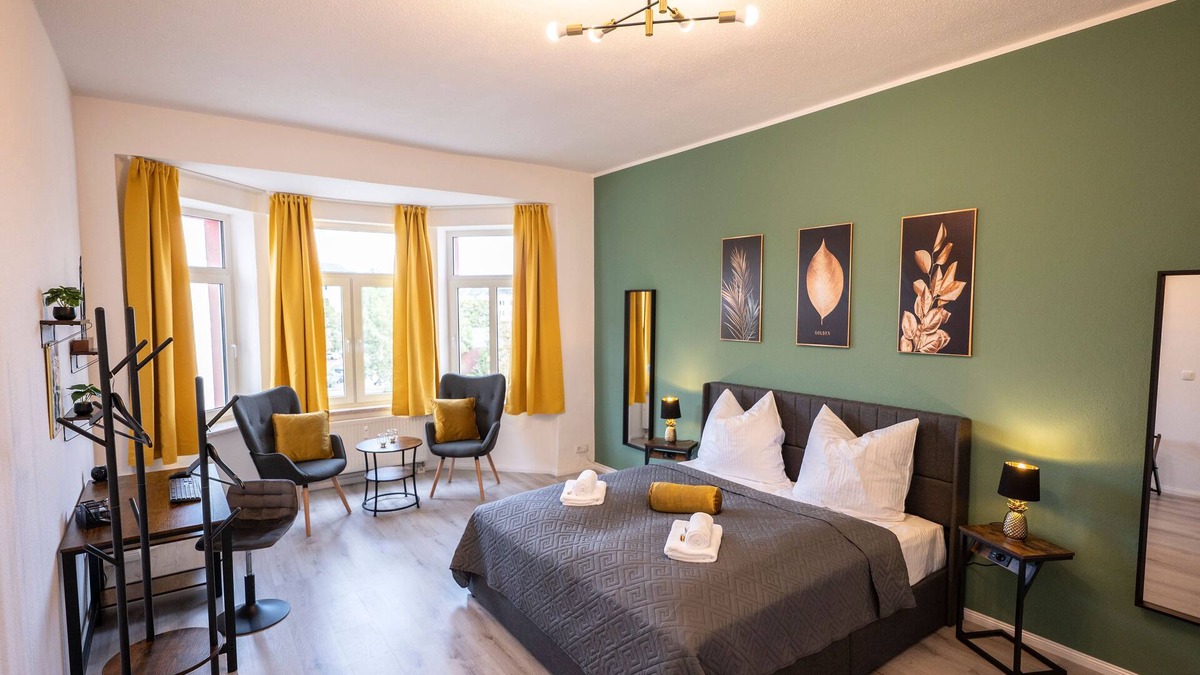 Chemnitz Apartment | Loh9 - Das Apartment/Direkt im Stadtzentrum/Aufzug/W-lan/Magenta-tv