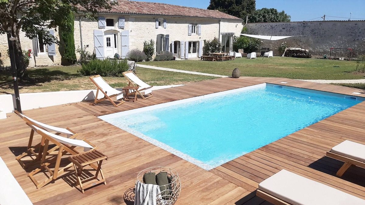 Virollet Villa | Longère Charentaise restored with private heated swimming pool - Classified 5 *-