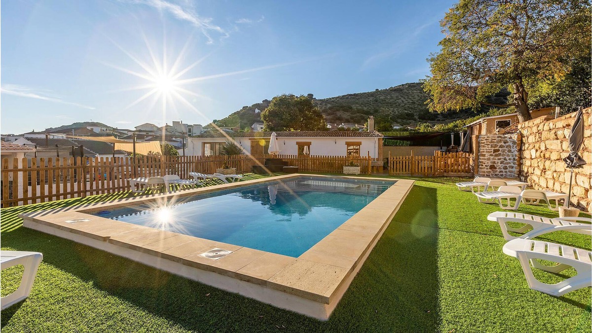 Frailes House | Look forward to a wonderful vacation in this spacious vacation home with private pool.