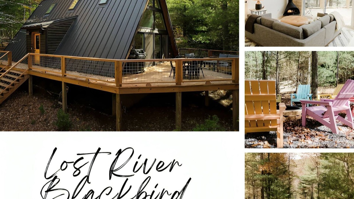 Wardensville Cabin | Lost River Blackbird A-Frame Cabin: hot tub + wifi