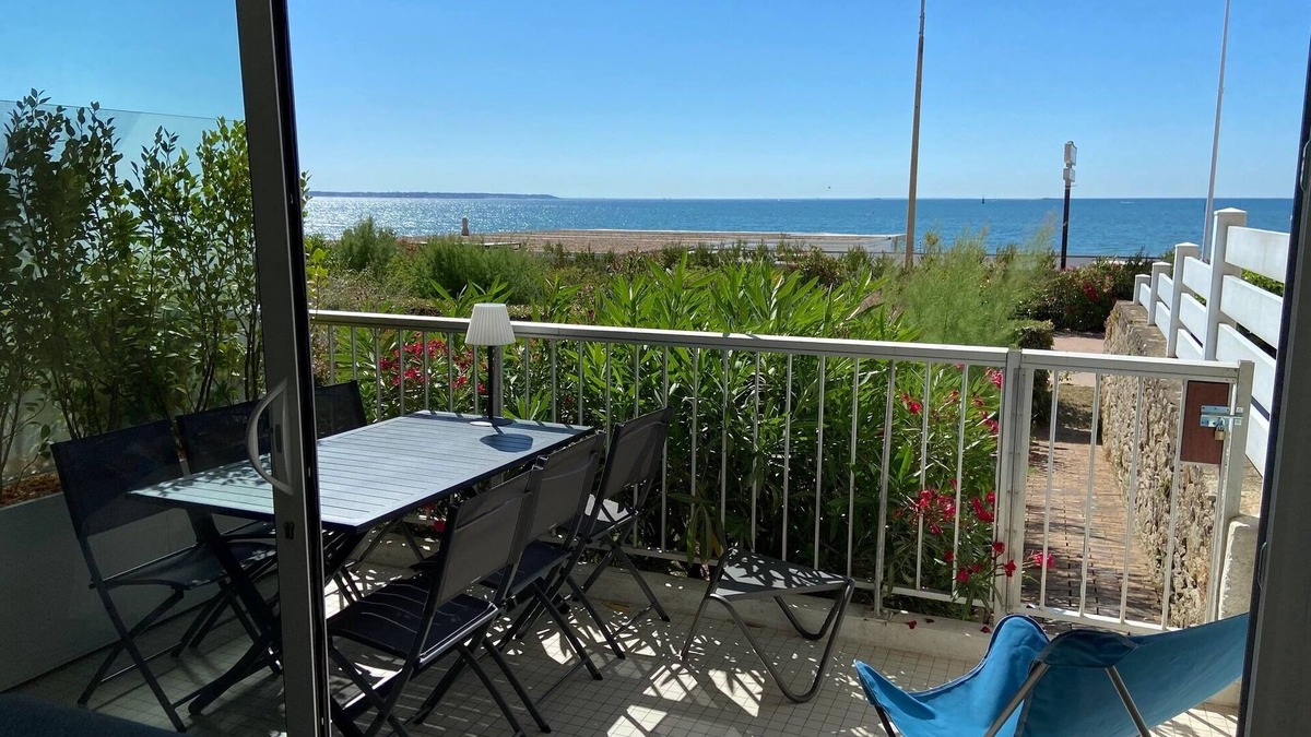 La Baule-Escoublac Apartment | Loue Appartement Vue Mer - Plage Benoit La Baule