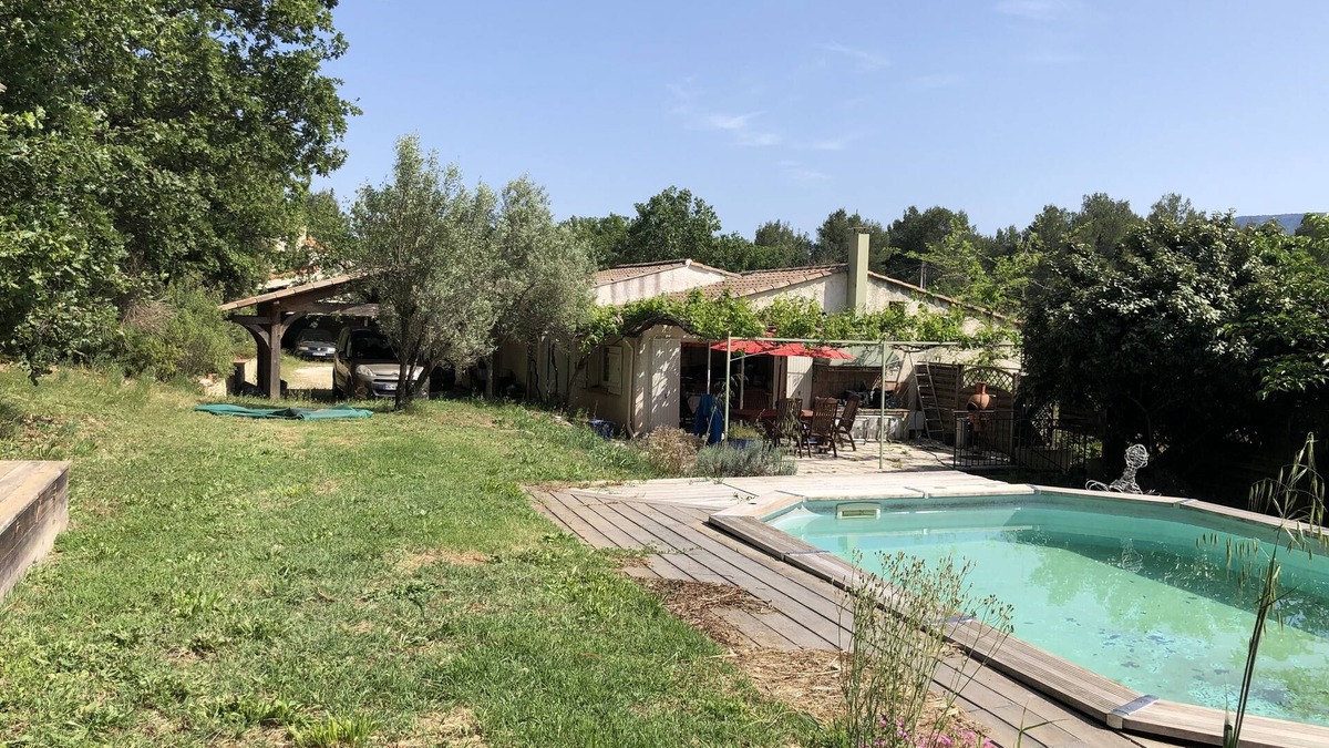 Pourrieres House | Loue Belle Maison Avec Jardin et Piscine au Calme, Environs D'aix-en-provence