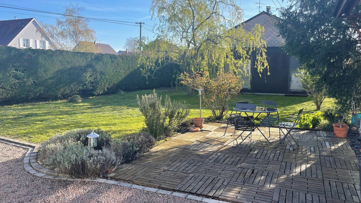 Kingersheim House | Loue Petit Logement de Charme Tout Neuf Dans Jardin Privé