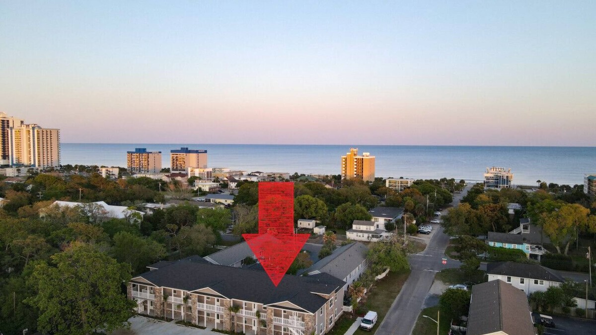 Myrtle Beach Apartment | Lovely 4BR King Beds Steps To Beach & Pier #H