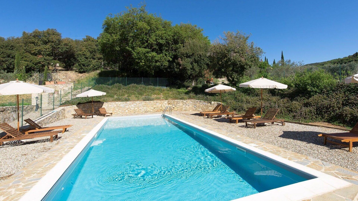 Villa A Sesta Apartment | Lovely apartment for 5 people with WIFI, A/C, pool, TV, patio and panoramic view