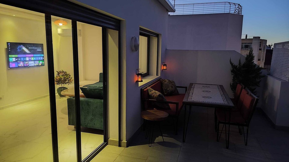 L'Ocean Apartment | Lovely Apt terrace in the heart of Rabat.2 min walk to Four Season Bab Al Bahr