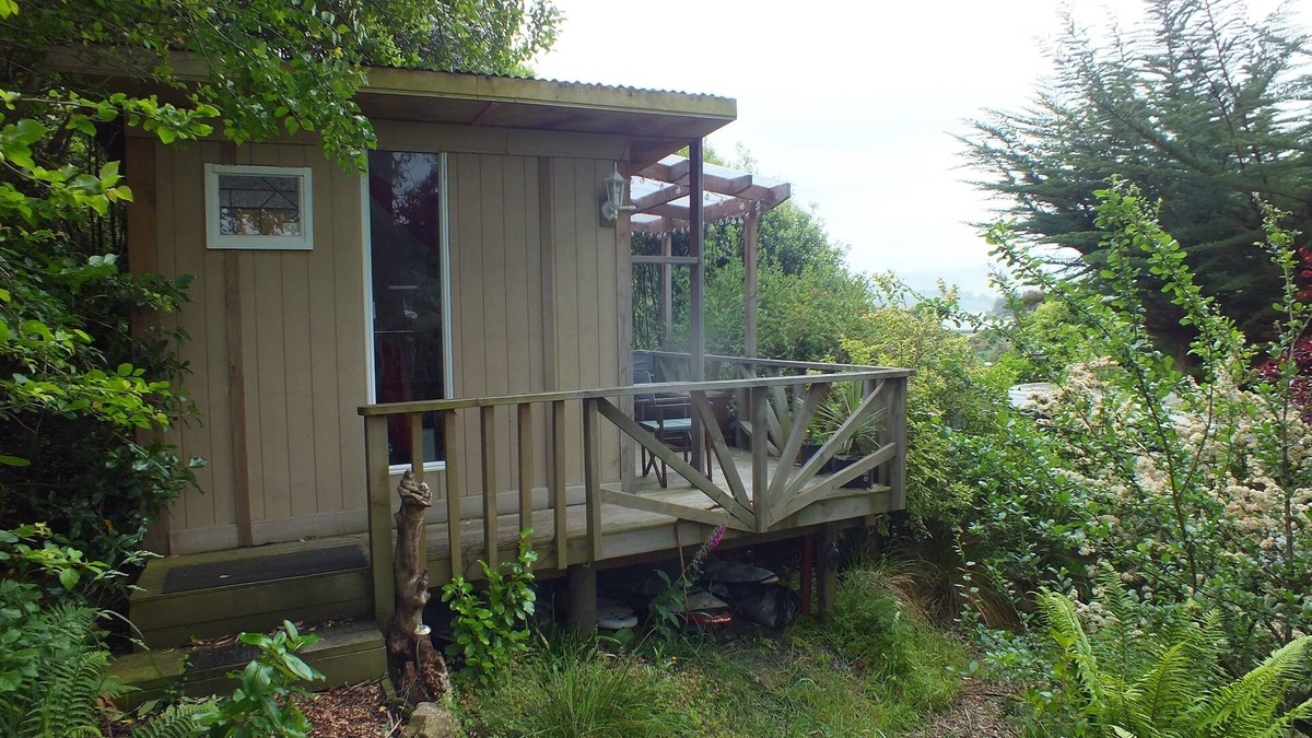 Dunedin Cabin | Lovely cabin in the trees, Sawyers Bay, Dunedin.