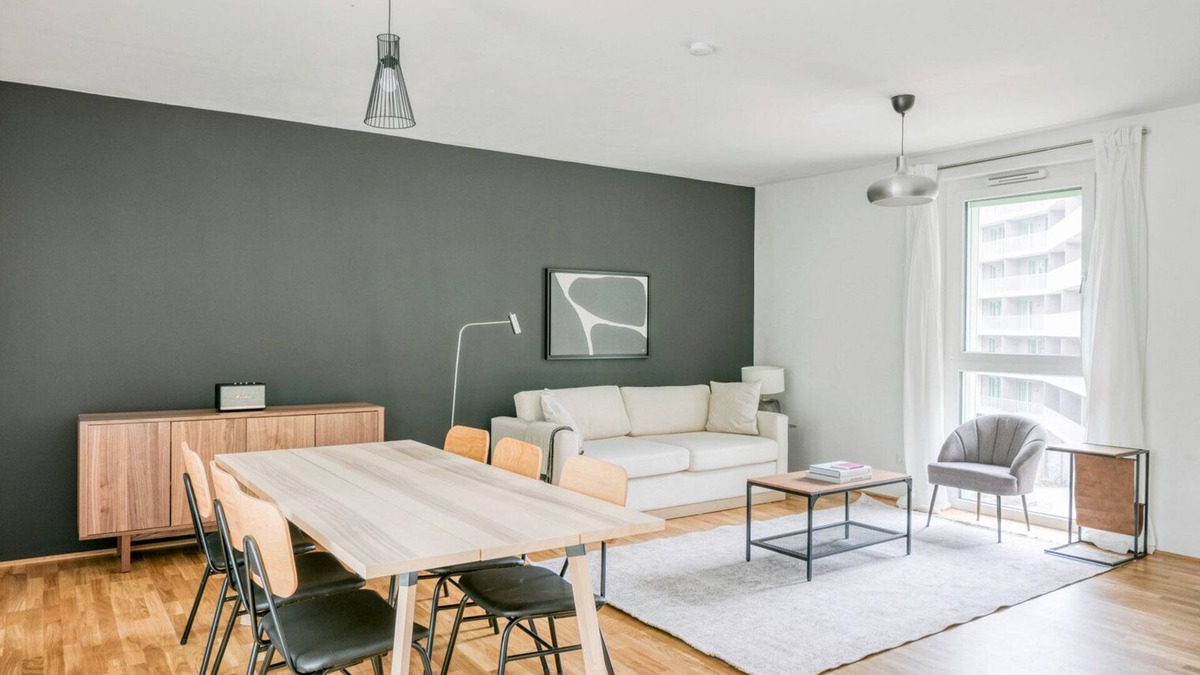 Wittau Apartment | Lovely Donaustadt 3BR steps from Seepark, near Metro U2, by Blueground