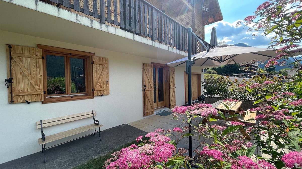 La Chapelle-d'Abondance Apartment | Lovely 3-room chalet, ground floor, terrace, garden