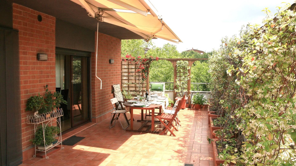 Aurelio Apartment | Lovely penthouse, well connected to the center of Rome, for 4 people