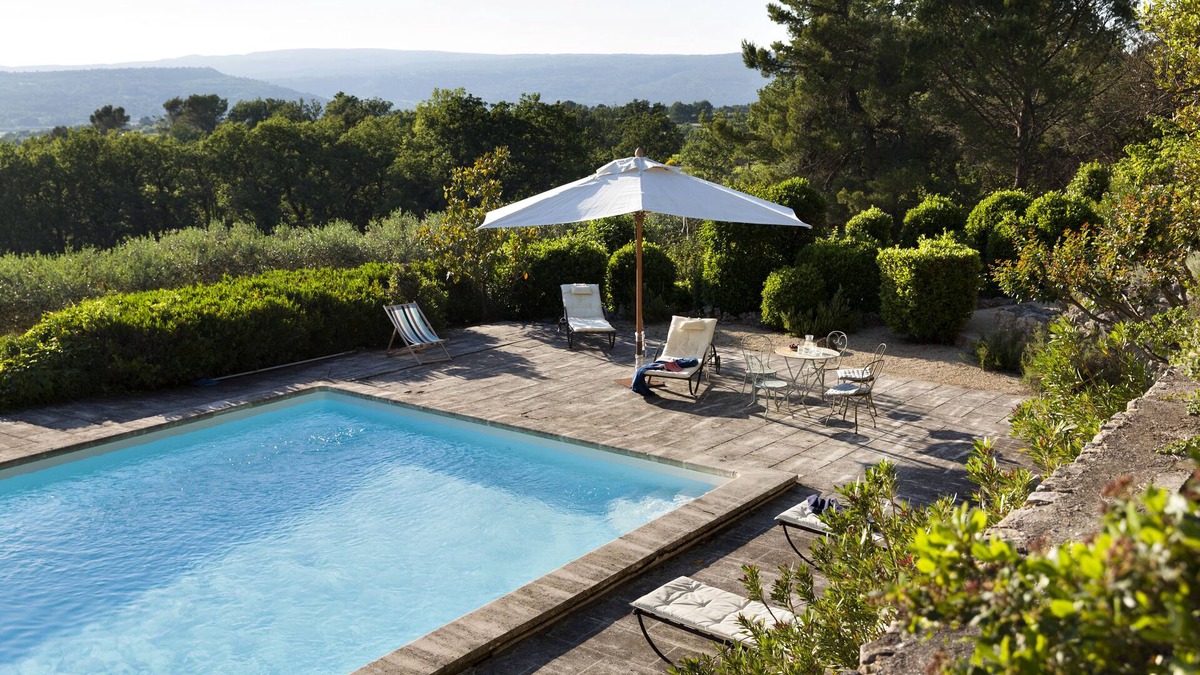 Goult House | Lovely quite house in Provence/Luberon with large pool, views and gardens