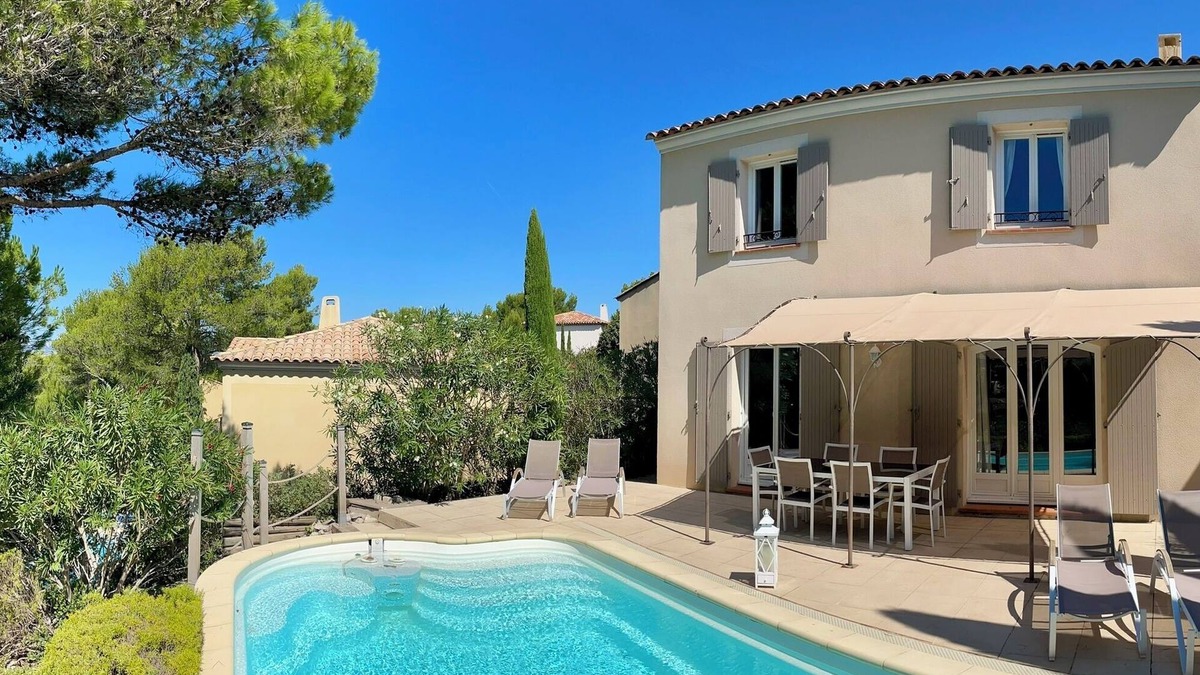 Pont Royal Villa | Lovely villa on the golf with private pool, fully air conditioned, open view+