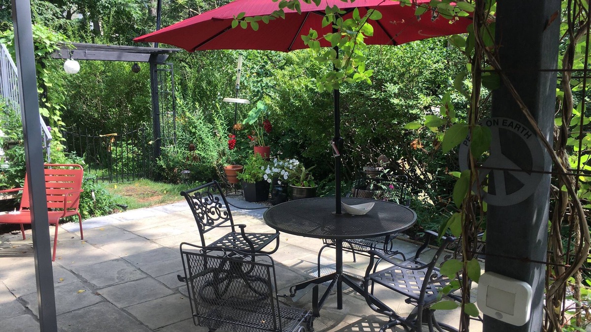 Angell Apartment | Lower level apartment accessed by patio door. Walk to, Downtown, Pet friendly.