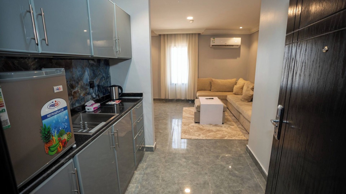 Al Olaya District Apartment | LP28.5 - Modern 1BR near Kingdom Center