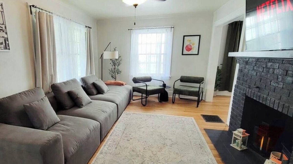 South Bend House | Lux Home Near Downtown & Notre Dame with Fire-pit
