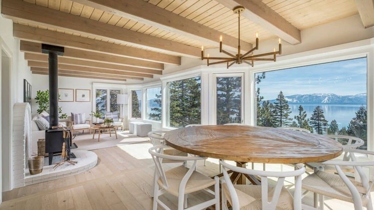 Meeks Bay Cabin | LUXE ✶ Lakeview Retreat | King Bed⚡️WiFi✶Long Stays