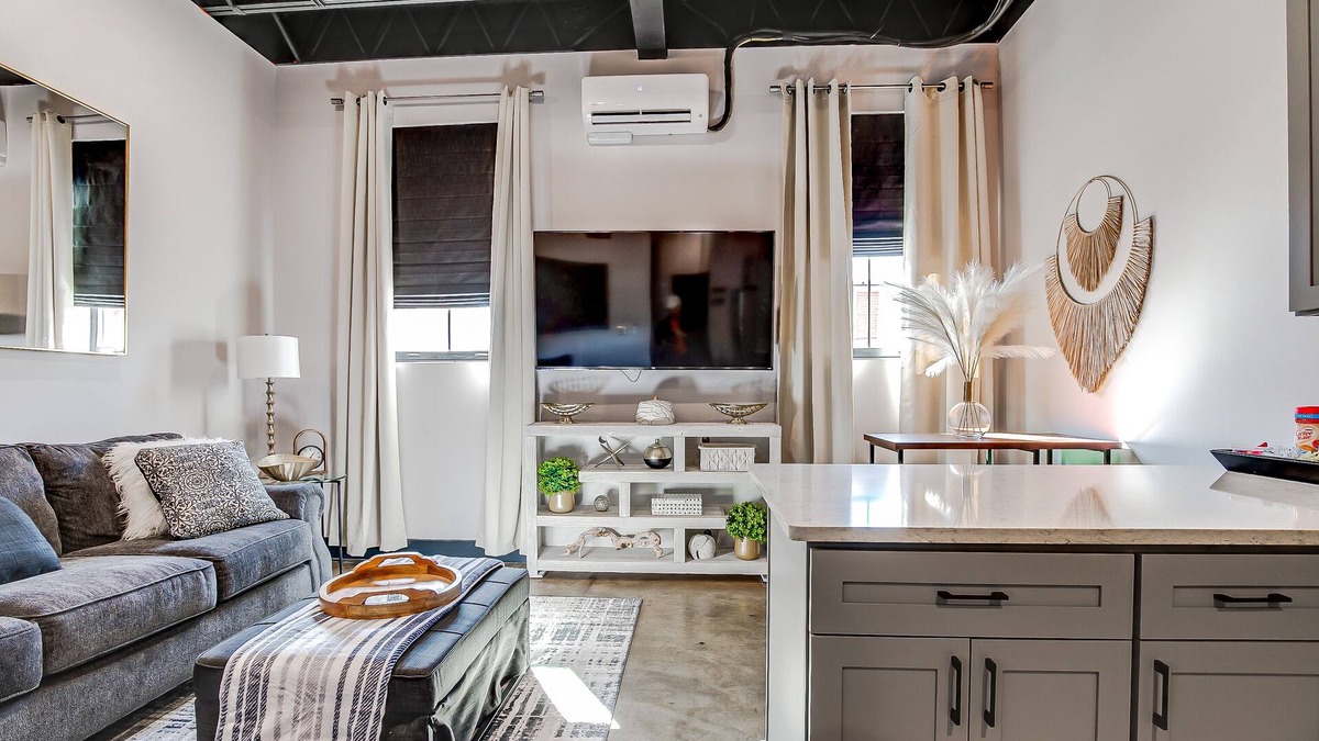 Kingsport Condo | Luxe Loft Living in Downtown Kingsport's Iconic Telephone Building