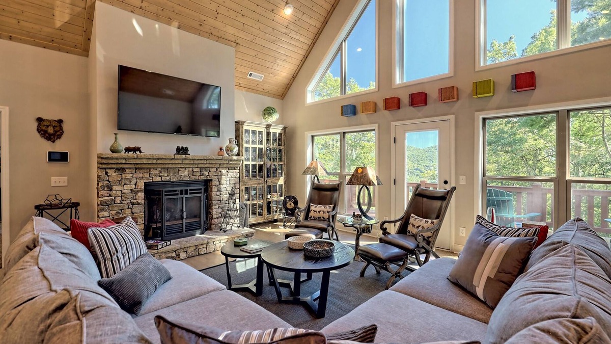 Sky Valley House | Luxe Mountain Top Home with Panoramic Views