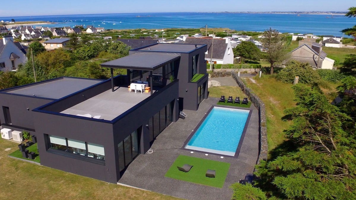 Plouneour-Trez House | LUXURY VILLA WITH HEATED POOL 210M2/SEASIDE