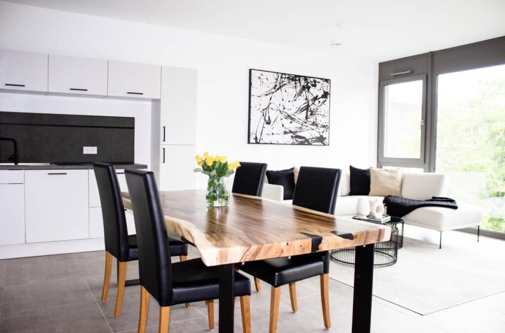 Binsenschlauch Apartment | Luxuriöses Neubau-Apartment mit e-Lade Parkplatz