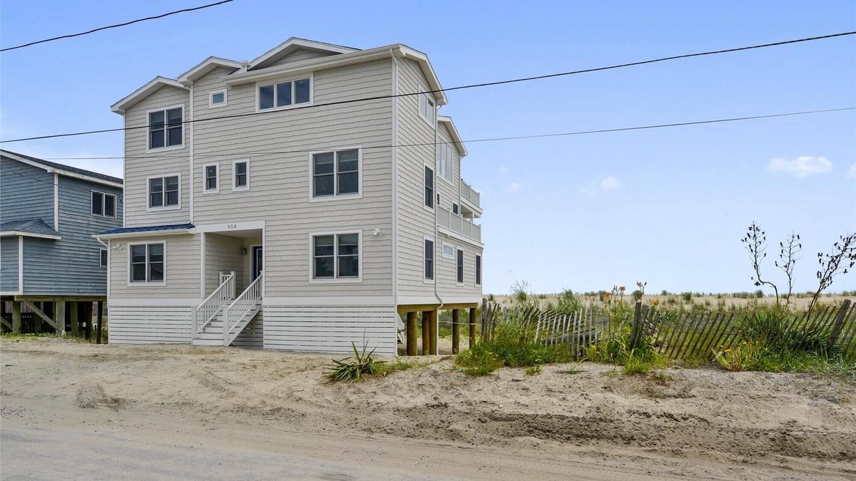 South Bethany House | Luxurious 7-Bedroom Oceanfront Rental in Bethany with Decks, Elevator, and More!
