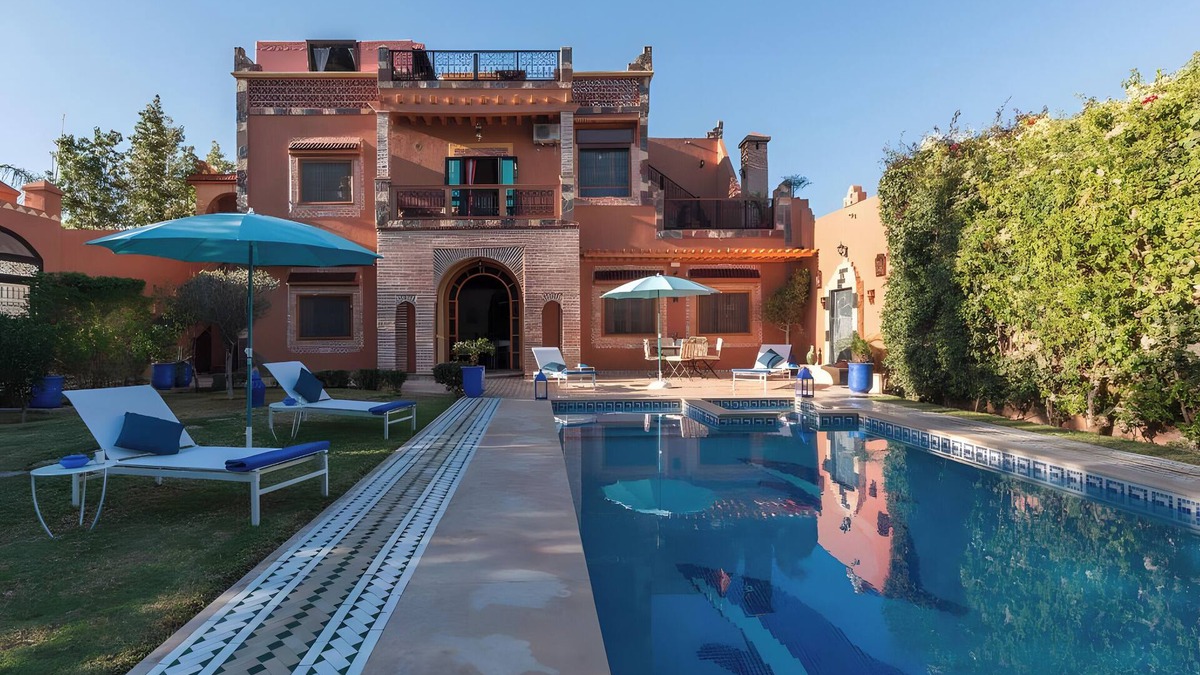 Aghmat Villa | Luxurious Aghmat Villa with Private Pool and Panoramic Mountain Views