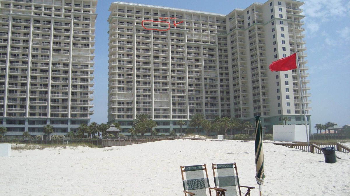 Fort Morgan Condo | Luxurious beach front 4 BR condo -Use our chairs-