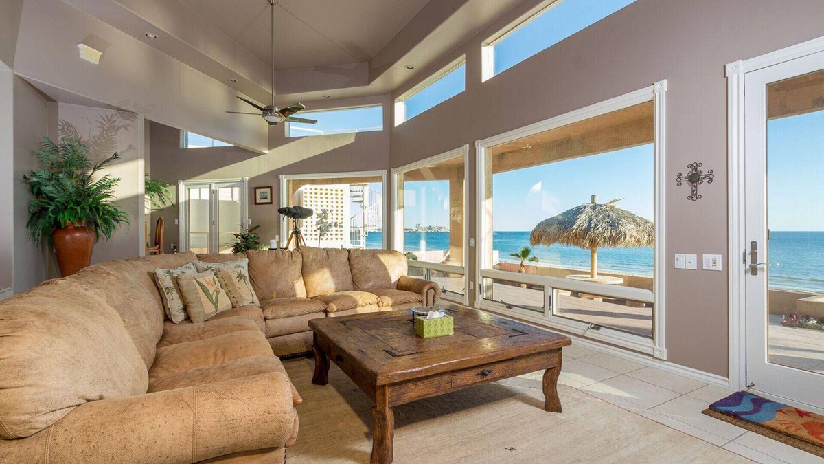 Puerto Penasco House | Luxurious BEACH FRONT AMAZING VIEW Spacious & Elegant Jacuzzi Grill Pet