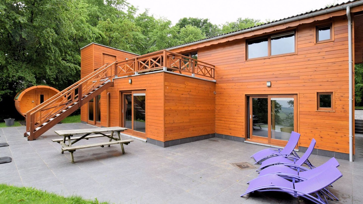 Sevry Ski Chalet | Luxurious Chalet in Beauraing with Sauna