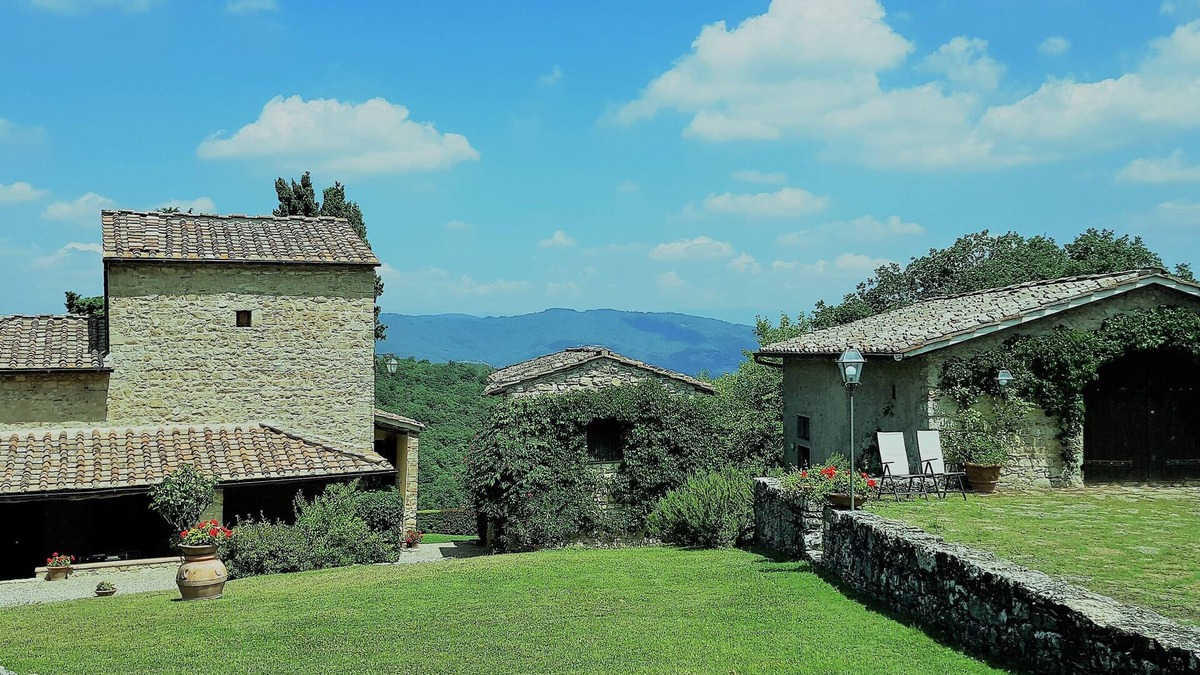 Greve in Chianti Villa | Luxurious family farmhouse in secluded 40 acre estate with magnificent views.