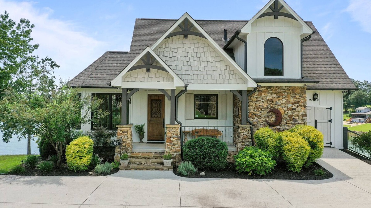 Arley House | Luxurious French Country Estate on Smith Lake- Flat yard, dock, fiber internet!