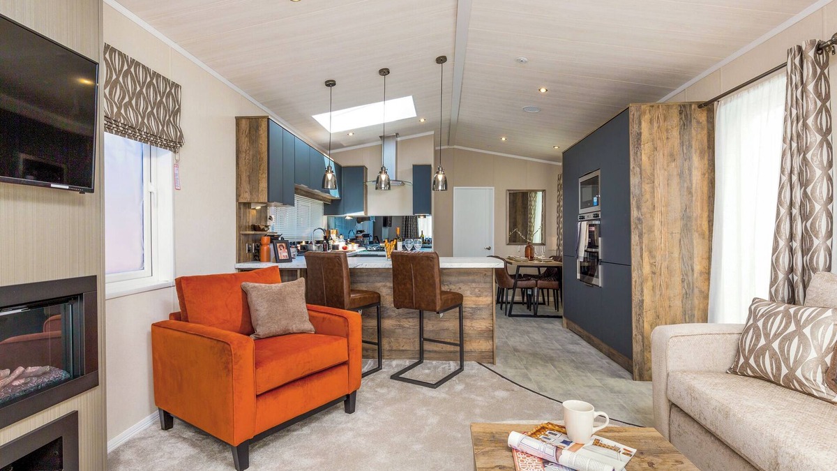 Inverurie Ski Chalet | Luxurious Lodge, perfect for couples or familes, sleeping four people.
