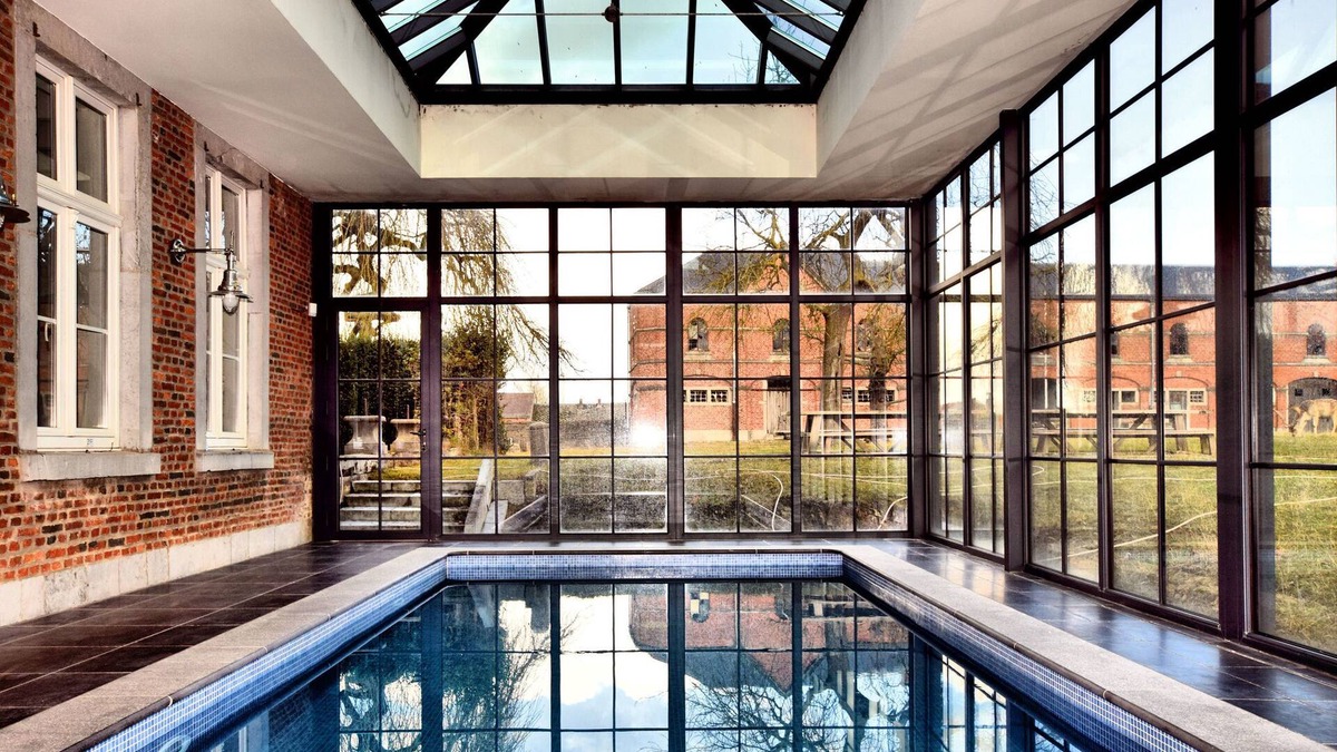 Pont-a-Lesse Villa | Luxurious Mansion in Houyet with Sauna