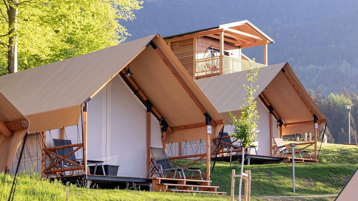 Kotschach-Mauthen House | Luxurious safari tent with air conditioning