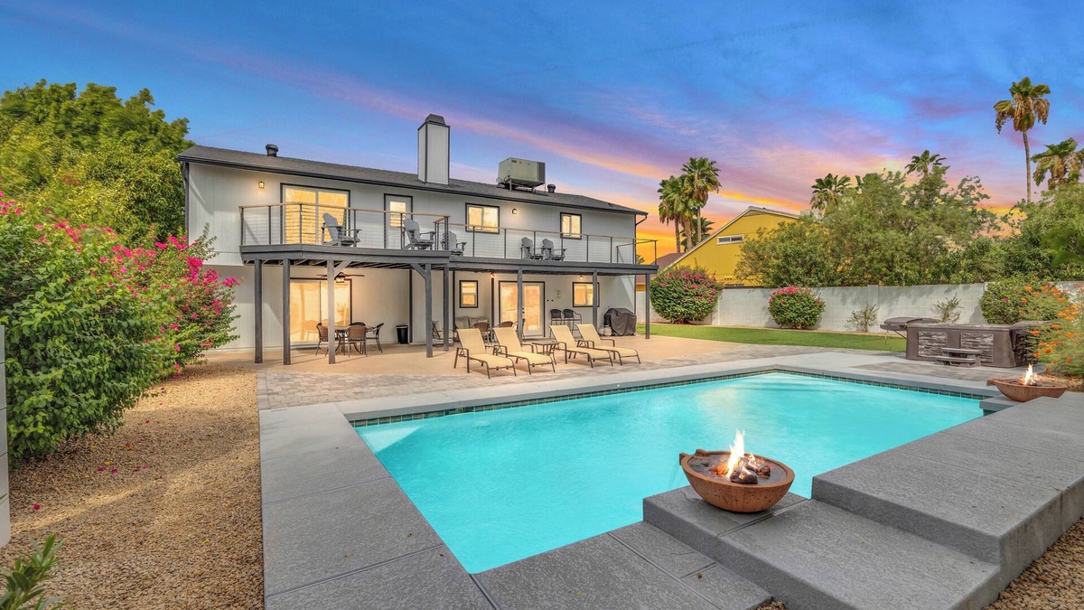 Kierland House | Luxurious Scottsdale Retreat for 2+ Families & Large Groups | Pool & Hot Tub