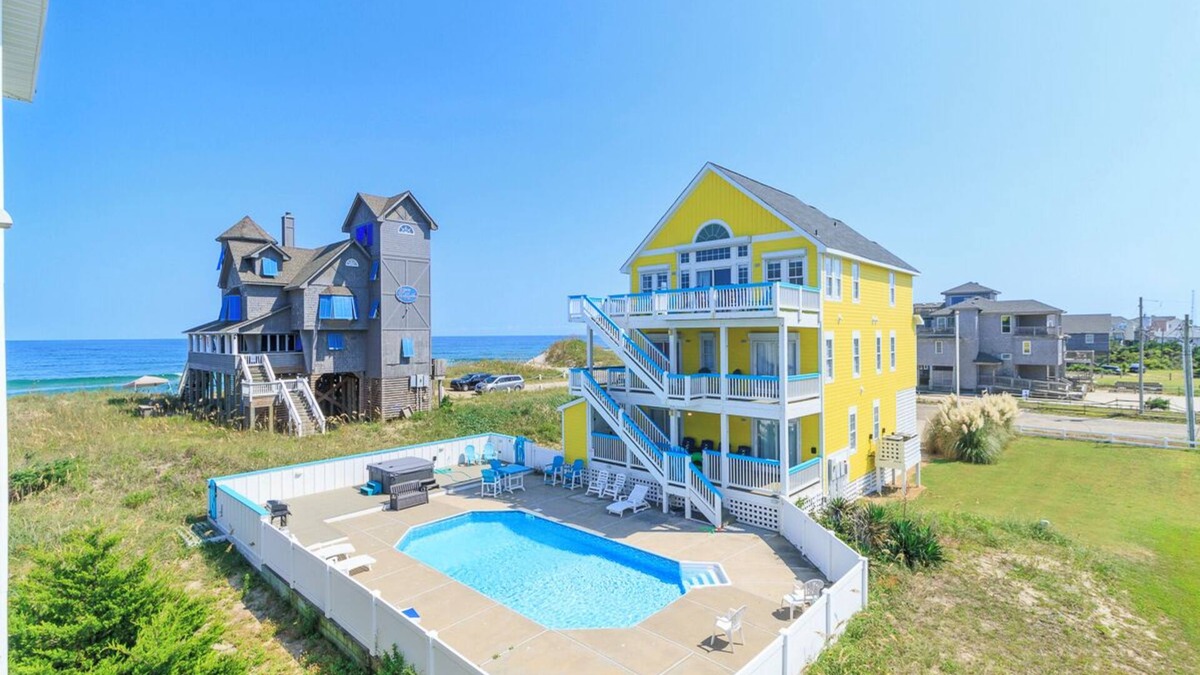 Rodanthe House | Luxurious semi-oceanfront home just steps from the Nights in Rodanthe house!