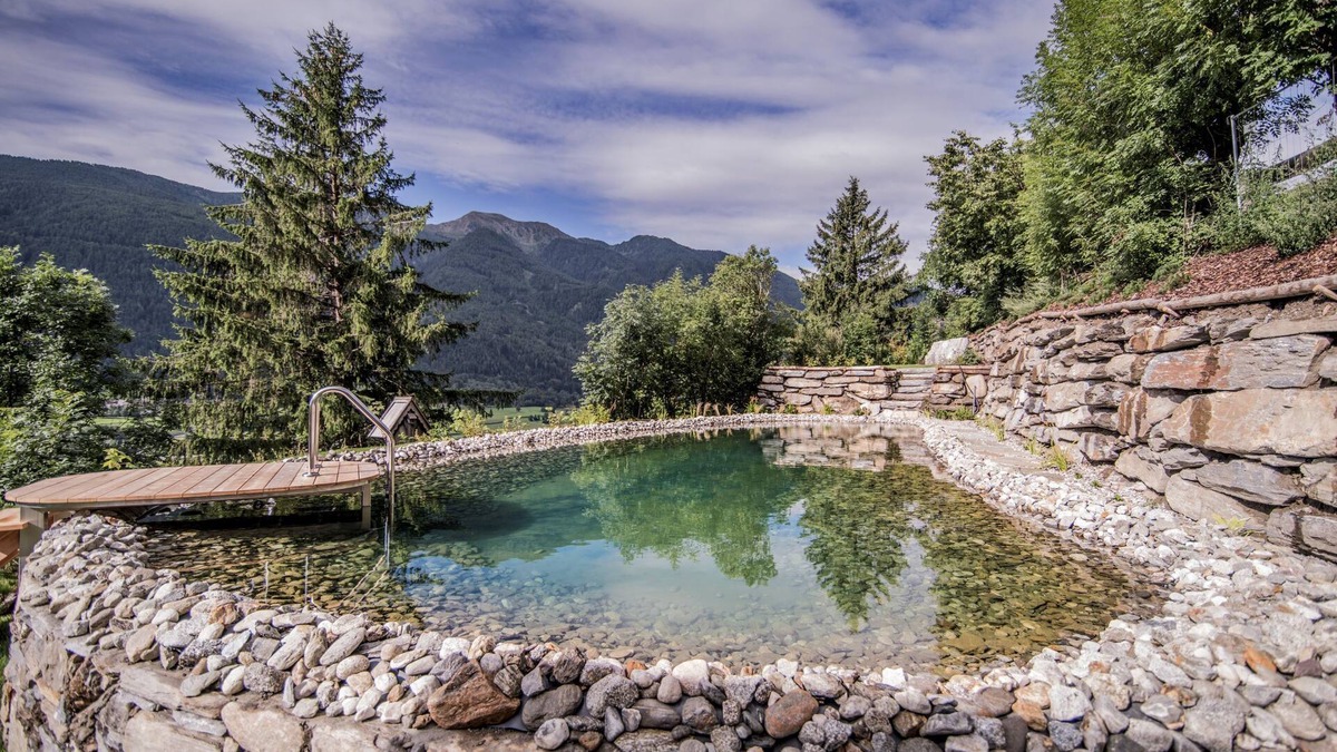 Campo di Trens Ski Chalet | Luxurious, stylish chalets at 1000 m above sea level, swimming pond, horse riding on the farm