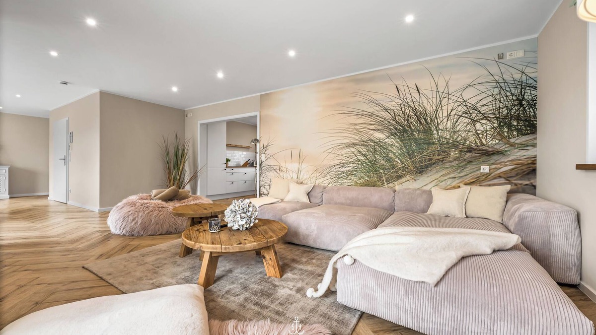 Busumer Deichhausen Apartment | Luxurious time out in the Seeluft Lounge - your North Sea dream