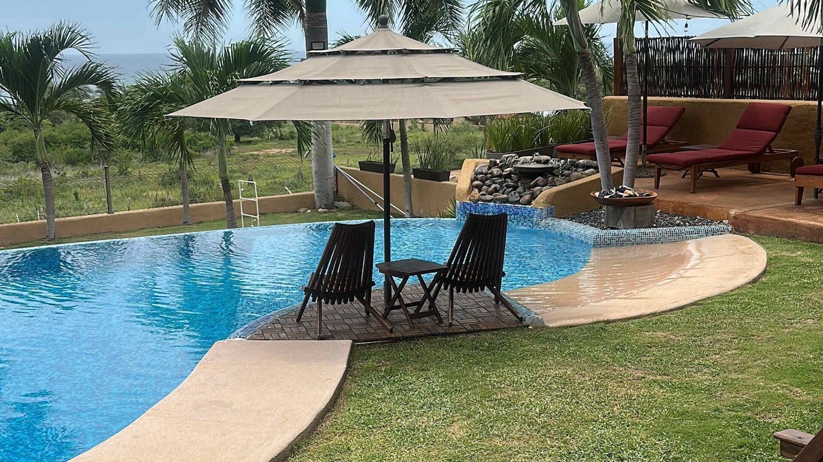 Troncones House | Luxurious Troncones Estate with 360 Views, Private Pool & Steps to Surf