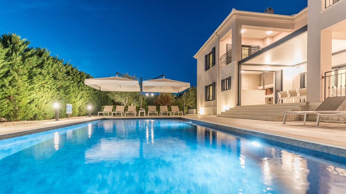 Sukosan Villa | Luxurious Zadar Villa | 5 Bedrooms | Villa Tranquil Adore | Private Heated Pool.
