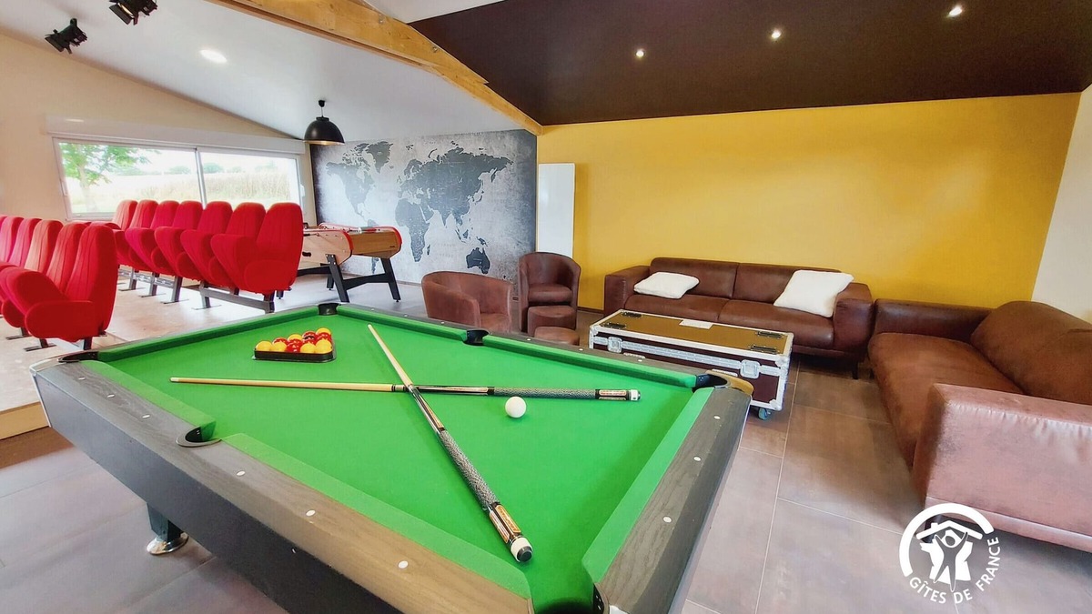 Saulges Cottage | Luxury 12-Person Villa with Spa, Cinema, Outdoor Games, and Scenic Views in Saulges