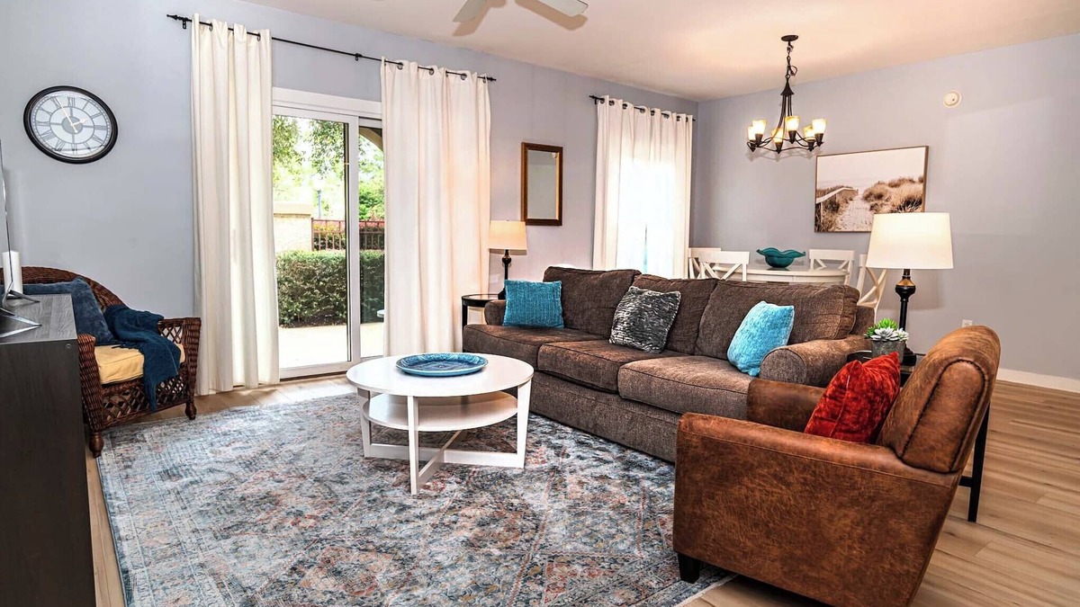 St. Augustine Condo | Luxury 1BR-ground floor unit-pool-hot tub-on site spa-fenced gated patio