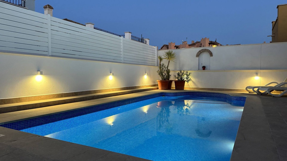 Torre-Pacheco Villa | LUXURY 2 BED, 2 BATH DET VILLA WITH HEATED POOL AND SOUTH FACING GARDEN