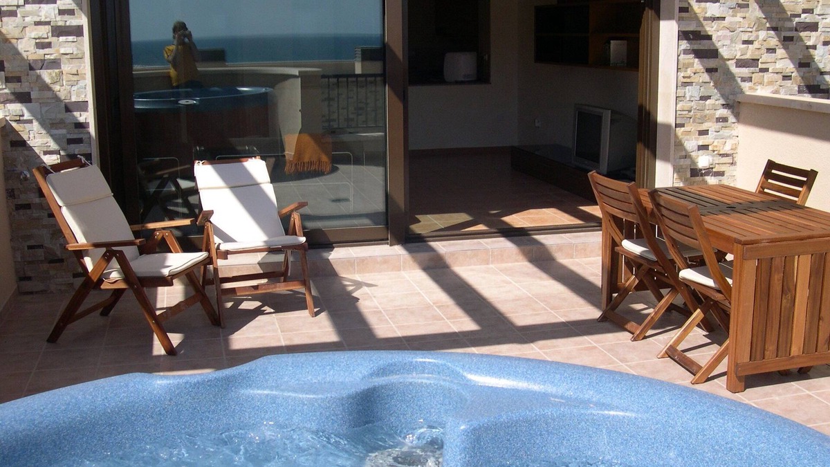 Els Arenals del Sol House | Luxury 2-storey townhouse facing the best beach. Private outdoor SPA.