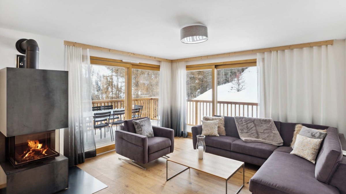 Grimentz Apartment | Luxury 3 Bedroom Apartment with Jacuzzi Rahas B Grimentz - By Mrs Miggins