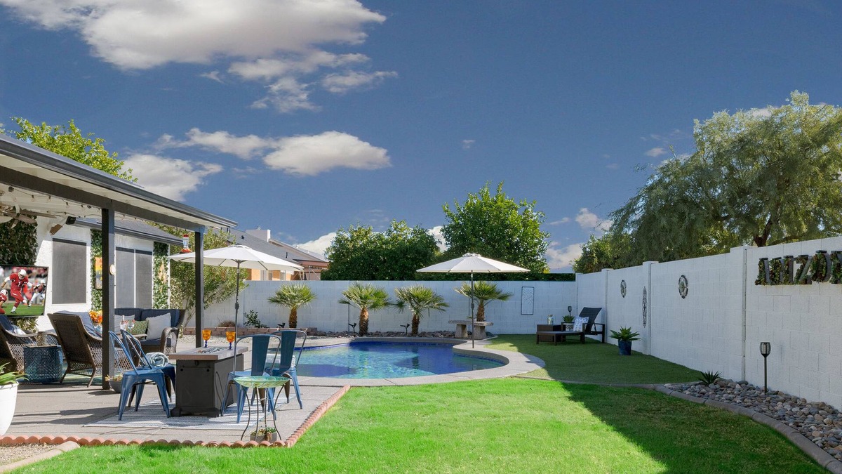 Glendale House | Luxury 3-Bedroom Home with Pool Near Stadium-Perfect for Game Weekends