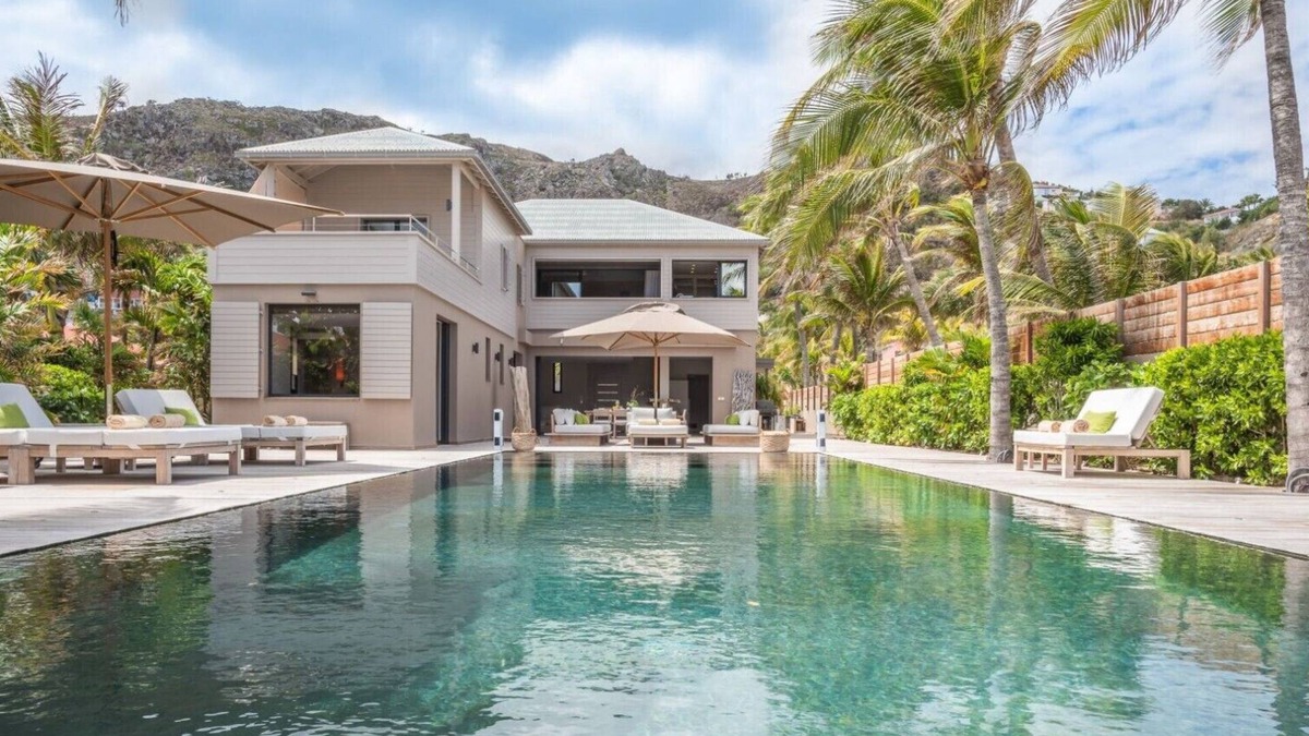 Anse des Cayes Villa | luxury 4 bedroom villa on the coral beach of Anse des Cayes in St Barths